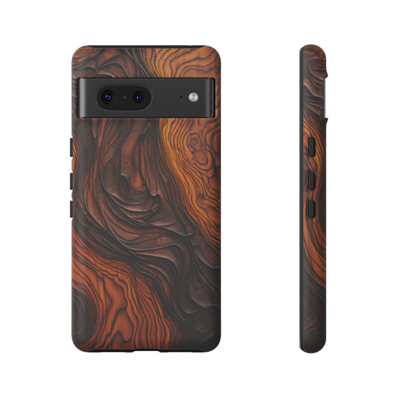Topo Wood Phone Case