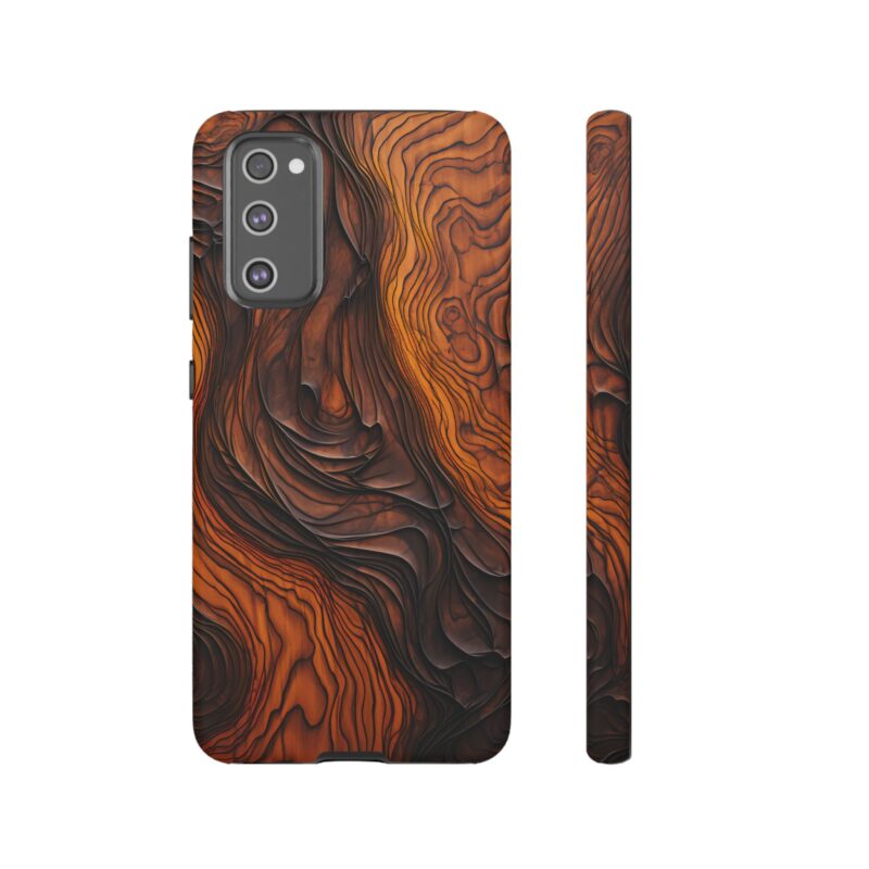Topo Wood Phone Case