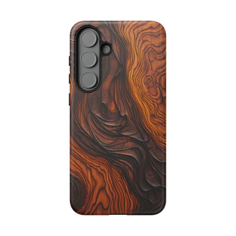Topo Wood Phone Case