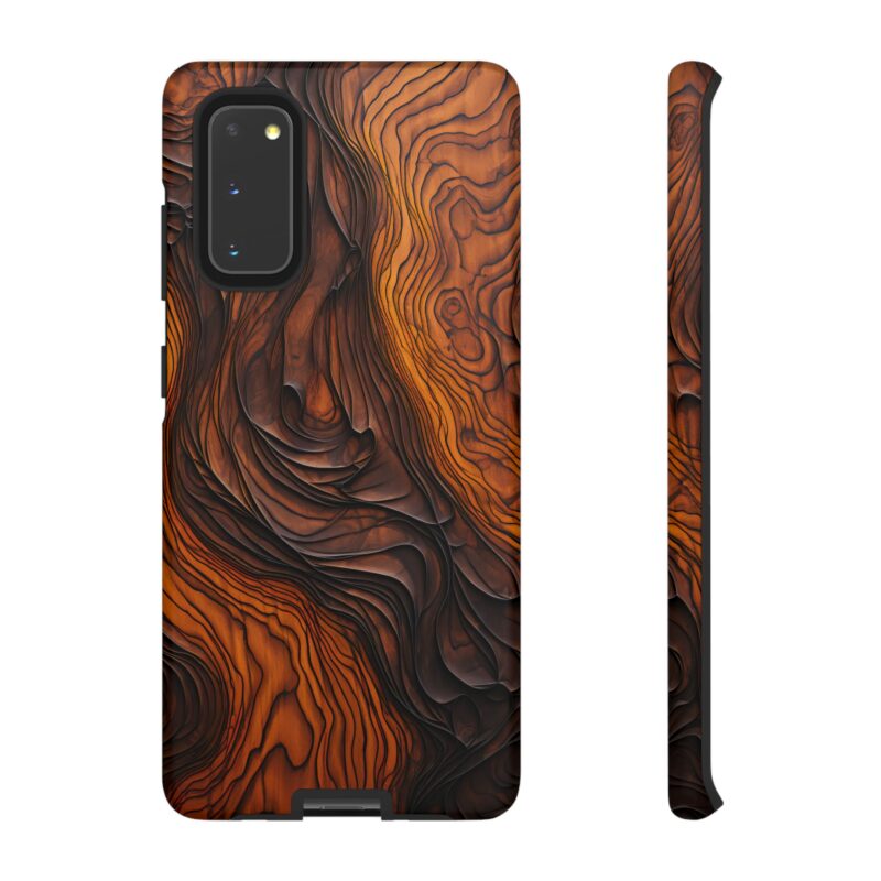 Topo Wood Phone Case