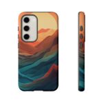 Abstract Mountains Phone Case