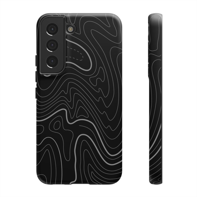 Dark Topo Phone Case