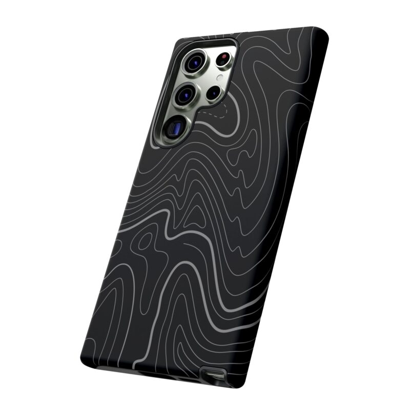 Dark Topo Phone Case