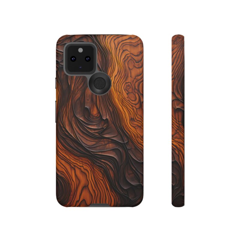 Topo Wood Phone Case