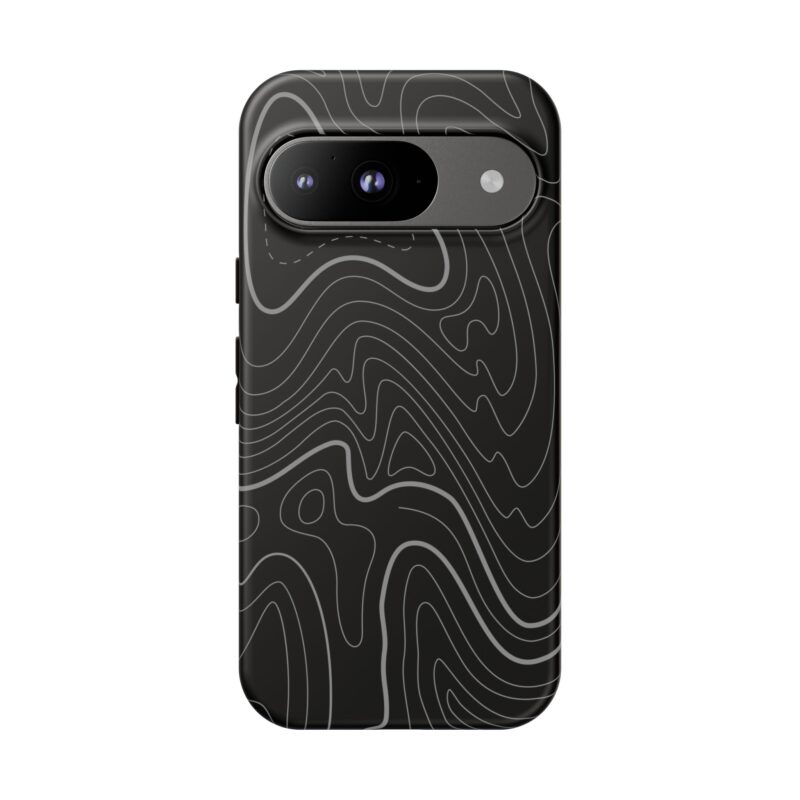 Dark Topo Phone Case