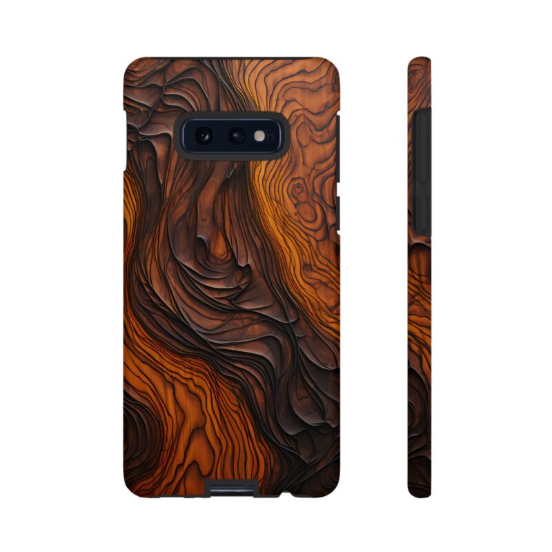 Topo Wood Phone Case