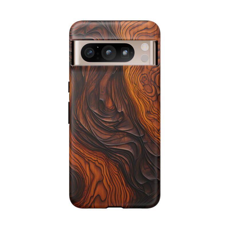 Topo Wood Phone Case