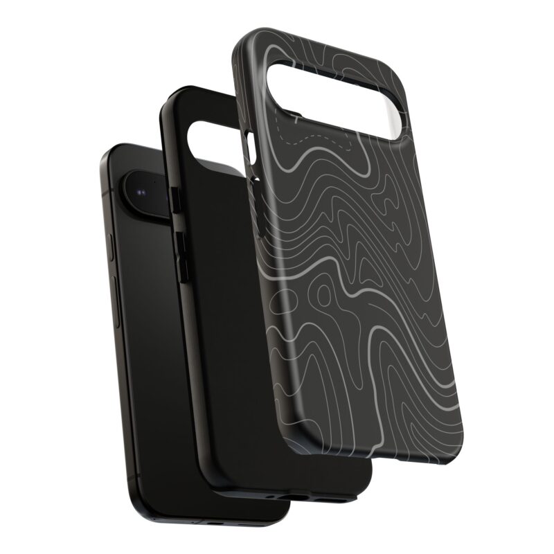 Dark Topo Phone Case