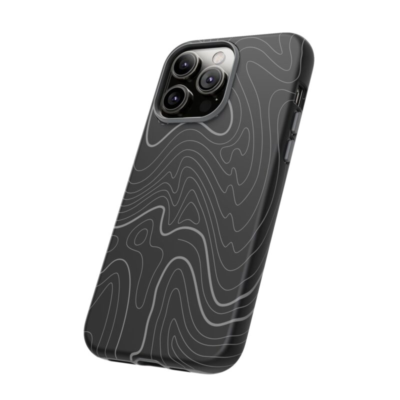 Dark Topo Phone Case