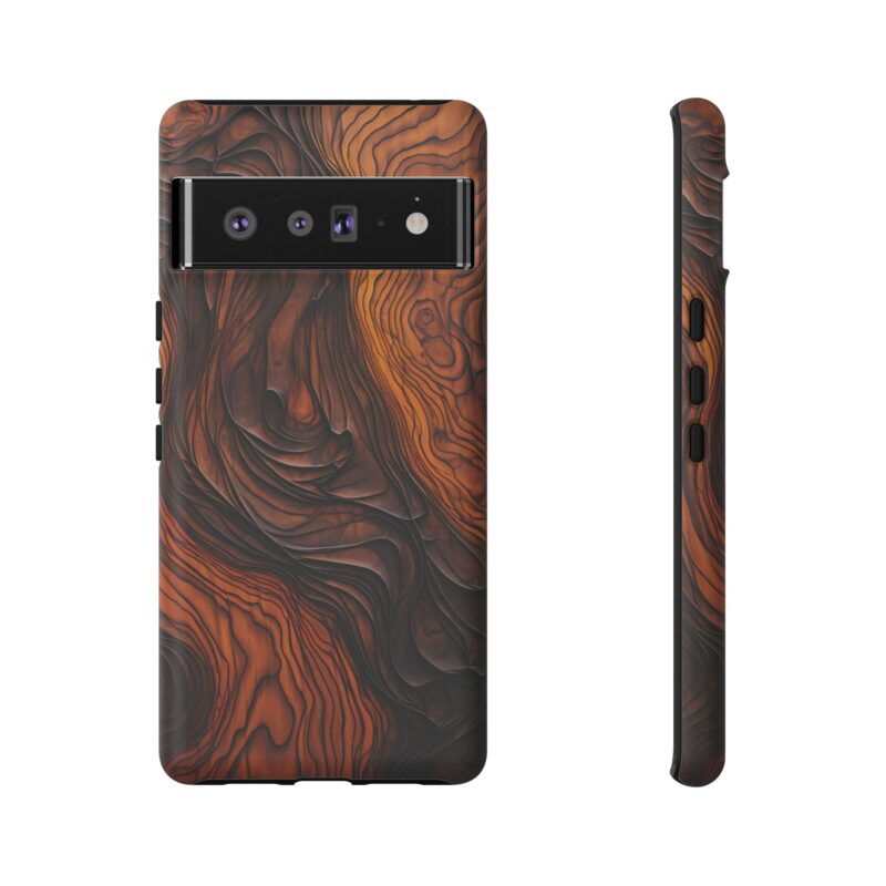 Topo Wood Phone Case