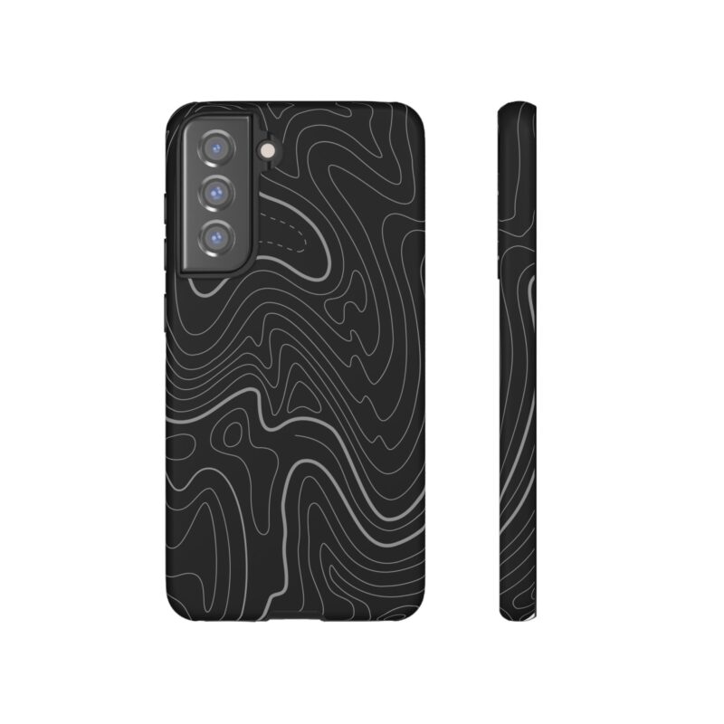 Dark Topo Phone Case