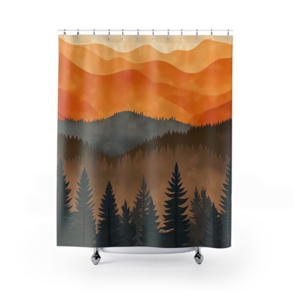 Great Smoky Mountains Shower Curtain