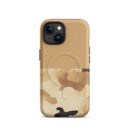 Desert Camo Half & Half Magsafe Phone Case For Iphone