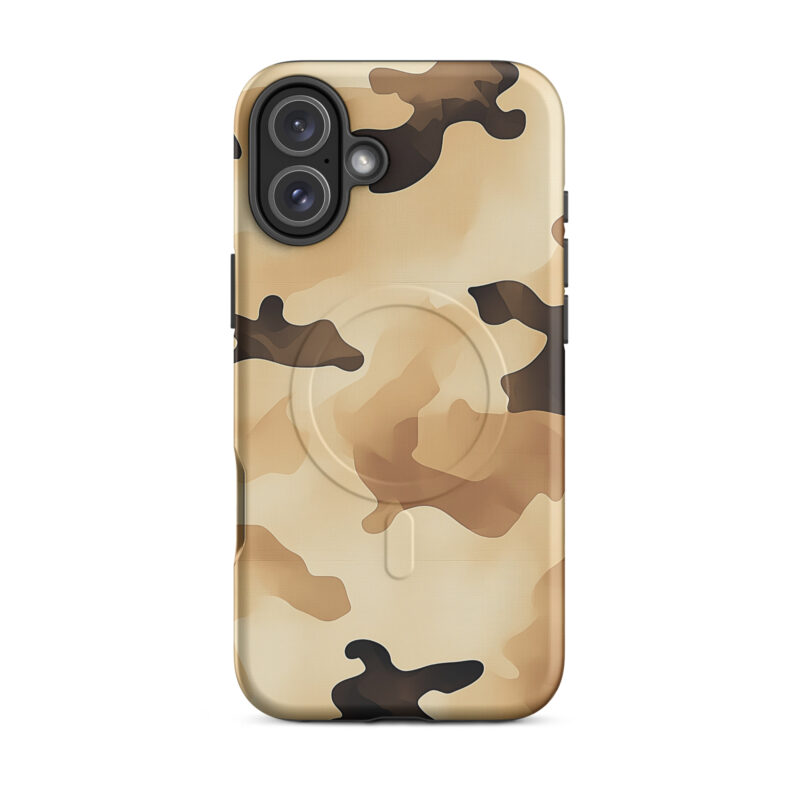 Desert Camo Magsafe Phone Case For Iphone