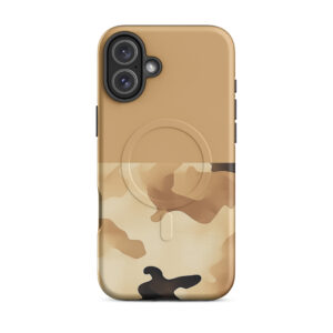 Desert Camo Half & Half Magsafe Phone Case For Iphone