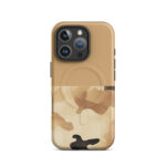 Desert Camo Half & Half Magsafe Phone Case For Iphone