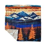 Mountain Stripes Overland Comforter