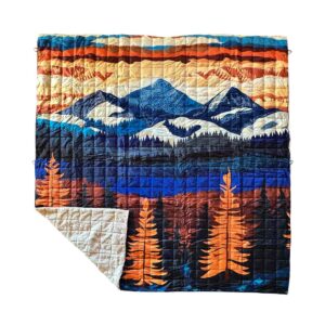 Overland Comforter - Fall Forest