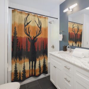 Buck Shower Curtain