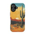 Desert Cactus Magsafe Phone Case