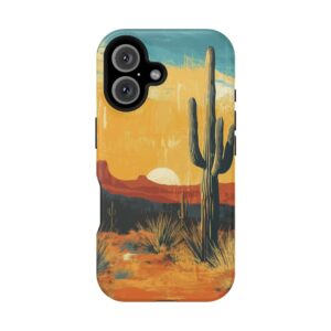 Desert Cactus Magsafe Phone Case