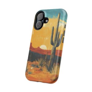 Desert Cactus Magsafe Phone Case