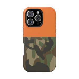 Half & Half Firebrush Camo Magsafe Phone Case