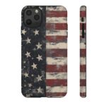 Rustic Usa Flag Phone Case