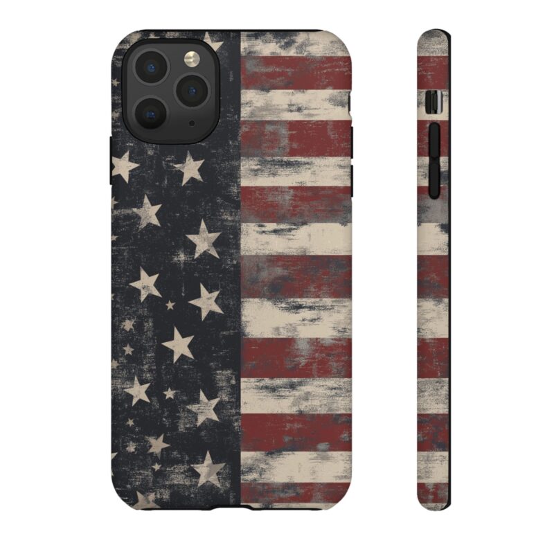 Rustic Usa Flag Phone Case