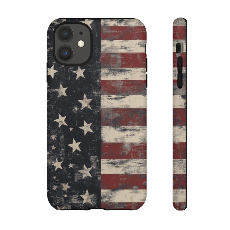 Rustic Usa Flag Phone Case