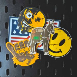 Sticker Pack - The Dirty Bunch