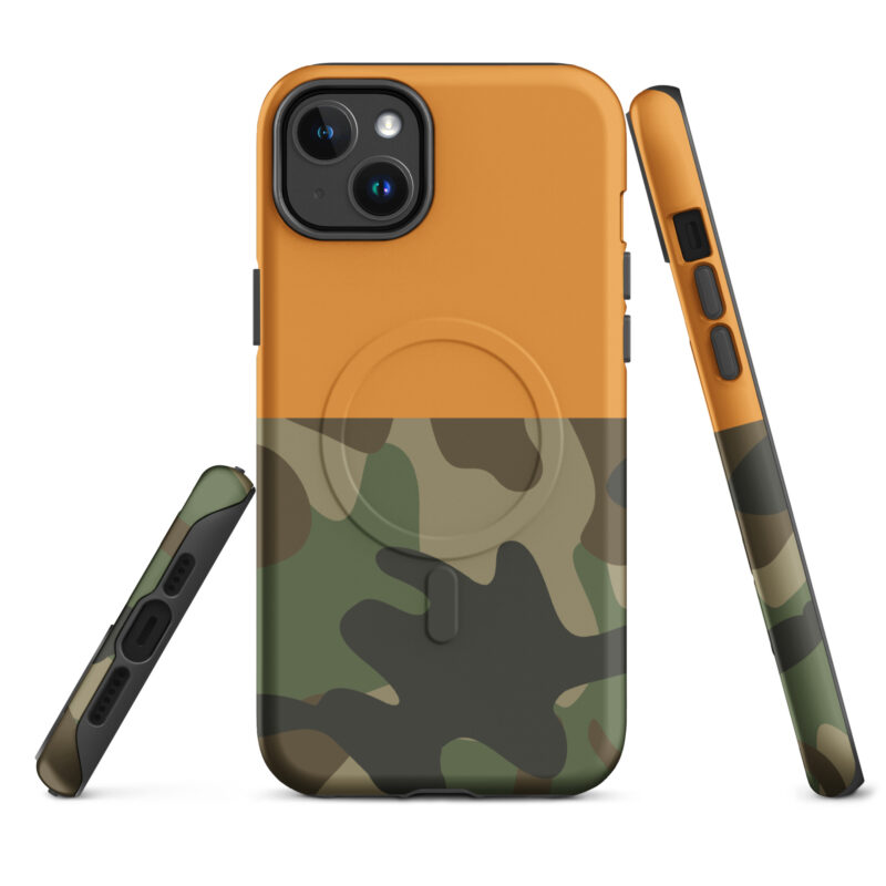 Half & Half Firebrush Camo Magsafe Phone Case