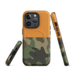 Half & Half Firebrush Camo Magsafe Phone Case