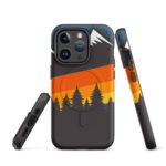 Mountain Stripes Magsafe Phone Case