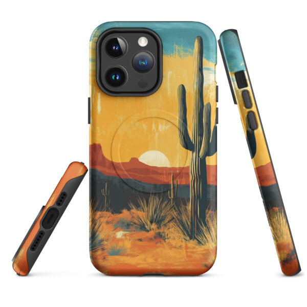 Desert Cactus Magsafe Phone Case