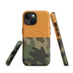 Half & Half Firebrush Camo Magsafe Phone Case