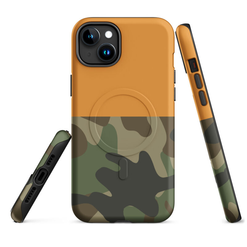 Half & Half Firebrush Camo Magsafe Phone Case