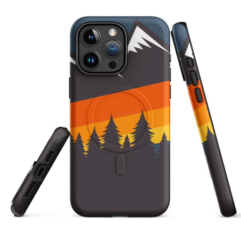 Mountain Stripes Magsafe Phone Case