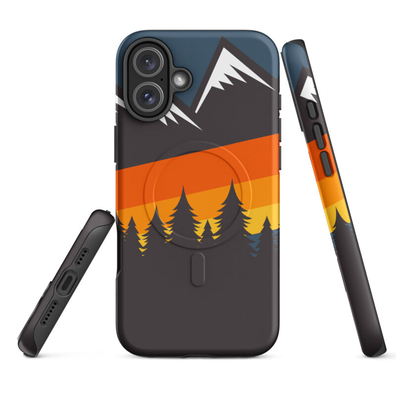 Mountain Stripes Magsafe Phone Case