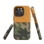 Half & Half Firebrush Camo Magsafe Phone Case