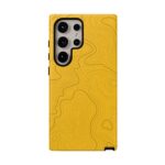 Yellow Topo Phone Case
