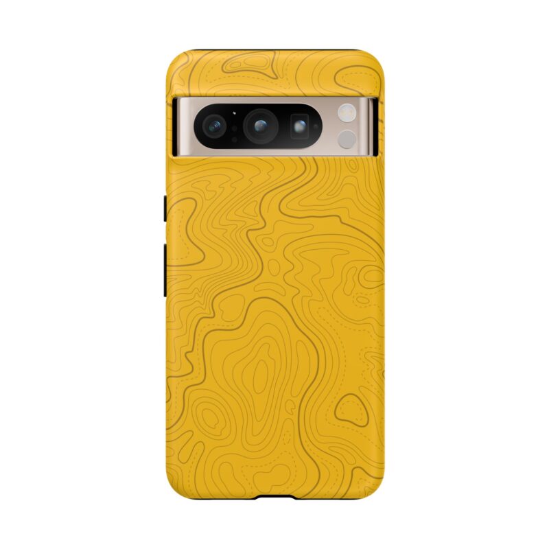 Yellow Topo Phone Case