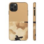 Desert Camo Half & Half Phone Case