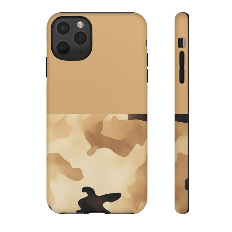 Desert Camo Half & Half Phone Case
