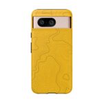 Yellow Topo Phone Case