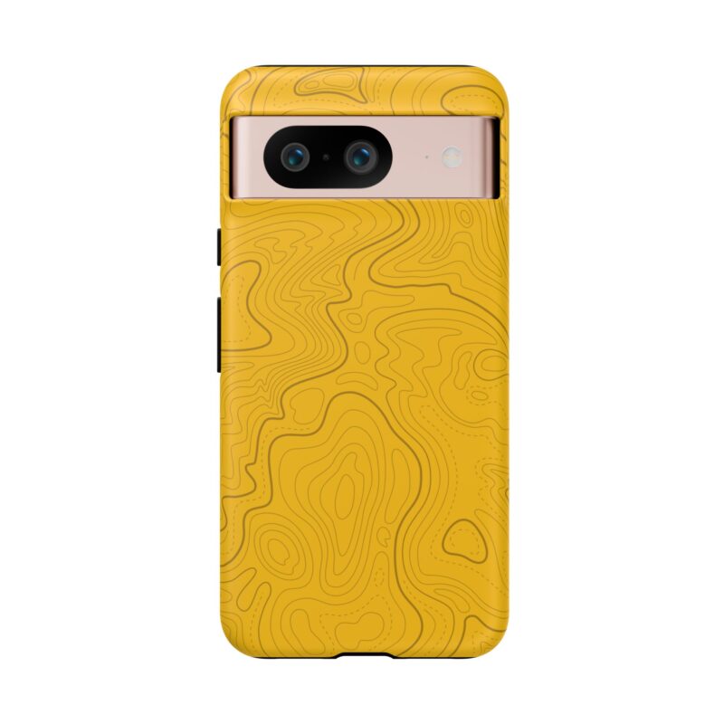 Yellow Topo Phone Case
