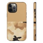 Desert Camo Half & Half Phone Case