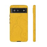 Yellow Topo Phone Case