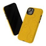 Yellow Topo Phone Case