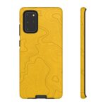 Yellow Topo Phone Case